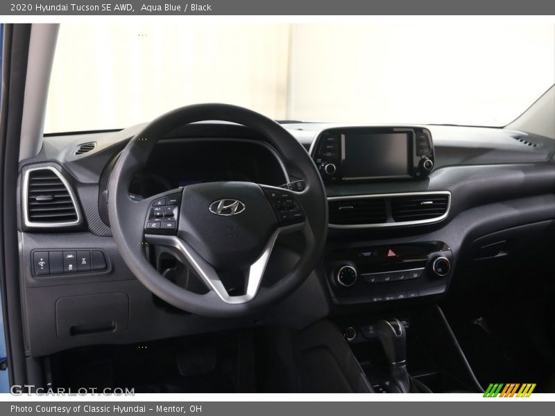 Aqua Blue / Black 2020 Hyundai Tucson SE AWD
