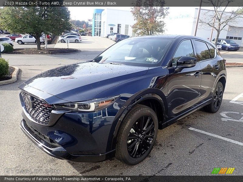 Front 3/4 View of 2023 CX-5 Turbo AWD