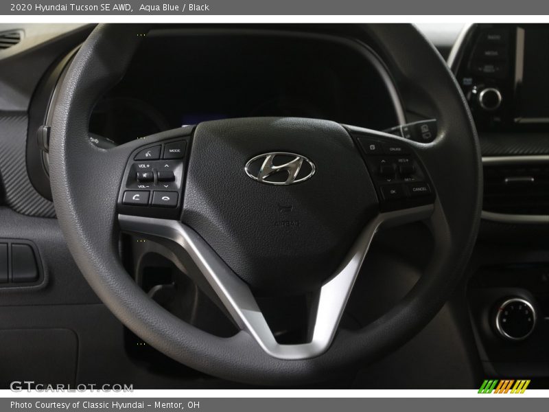 Aqua Blue / Black 2020 Hyundai Tucson SE AWD