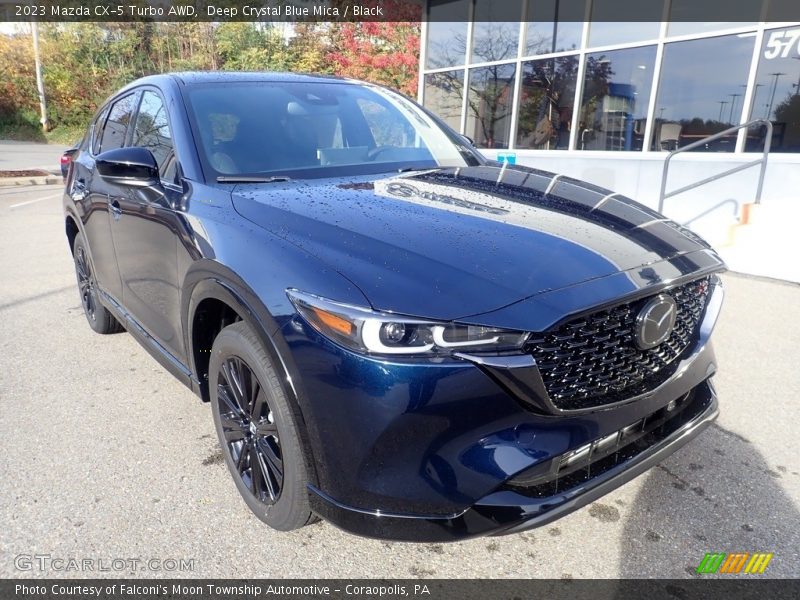  2023 CX-5 Turbo AWD Deep Crystal Blue Mica