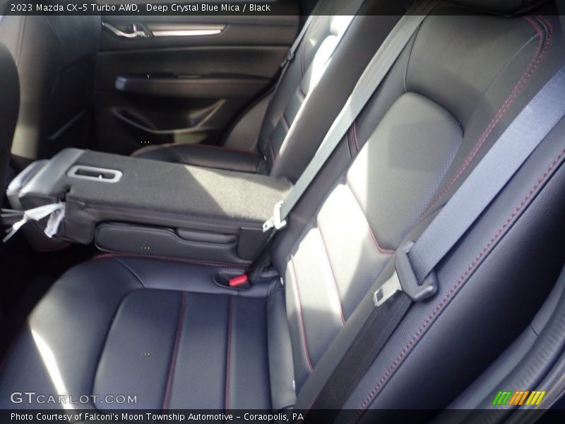 Deep Crystal Blue Mica / Black 2023 Mazda CX-5 Turbo AWD