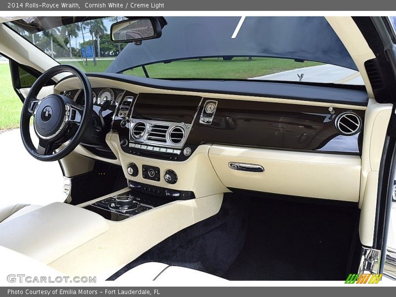 Dashboard of 2014 Wraith 