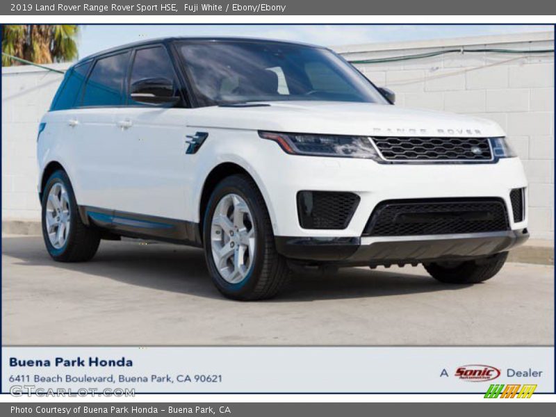 Fuji White / Ebony/Ebony 2019 Land Rover Range Rover Sport HSE