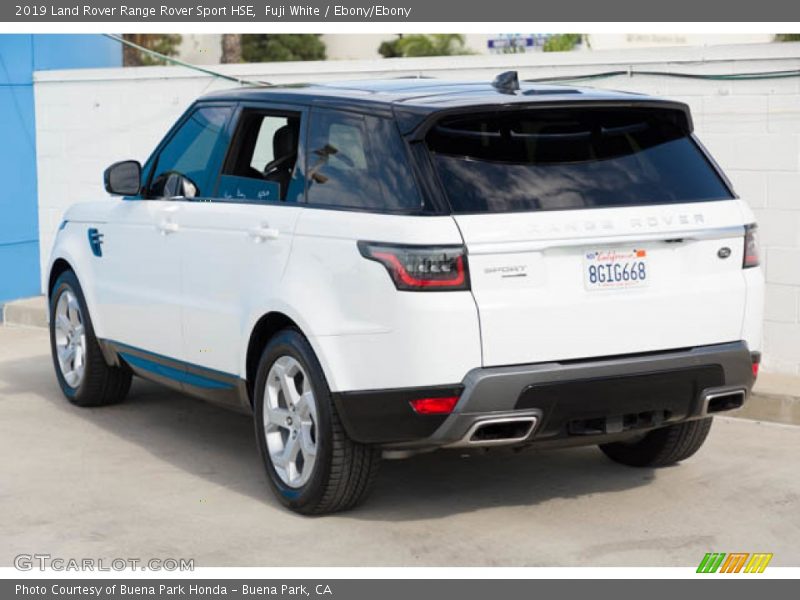 Fuji White / Ebony/Ebony 2019 Land Rover Range Rover Sport HSE