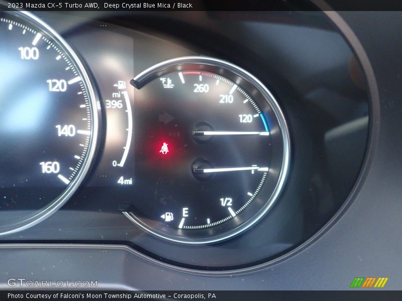 Deep Crystal Blue Mica / Black 2023 Mazda CX-5 Turbo AWD