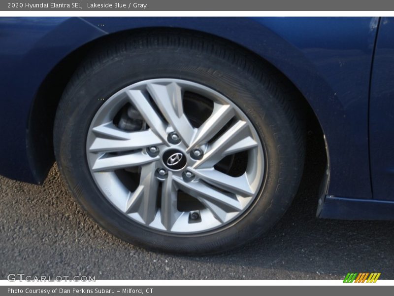 Lakeside Blue / Gray 2020 Hyundai Elantra SEL