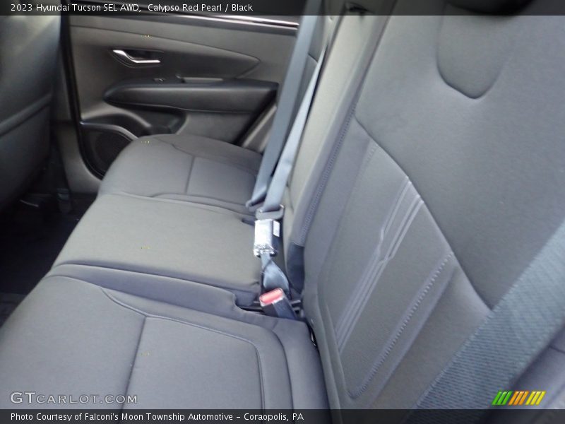 Calypso Red Pearl / Black 2023 Hyundai Tucson SEL AWD