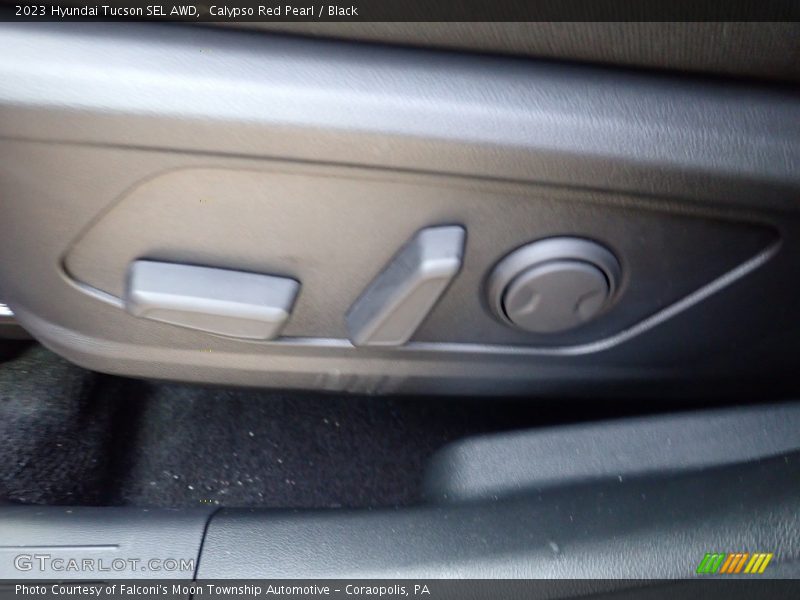 Calypso Red Pearl / Black 2023 Hyundai Tucson SEL AWD
