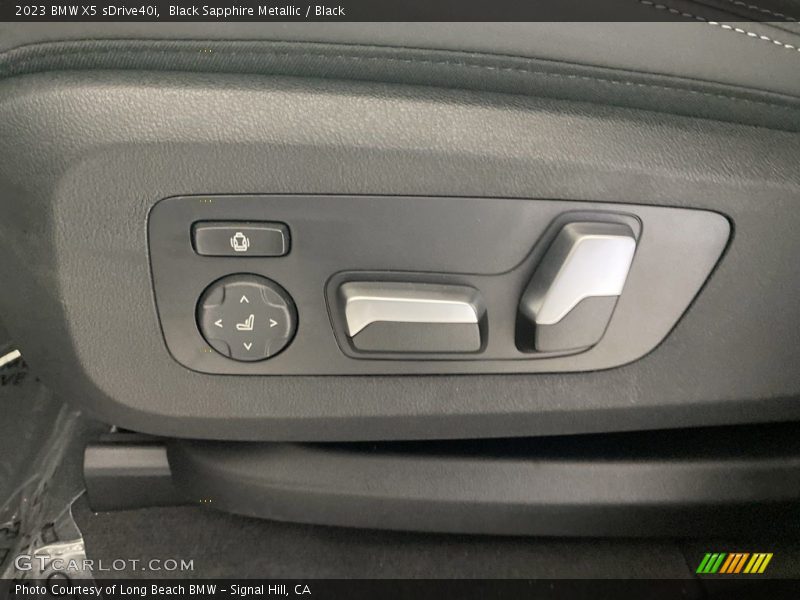 Black Sapphire Metallic / Black 2023 BMW X5 sDrive40i