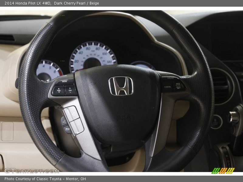  2014 Pilot LX 4WD Steering Wheel