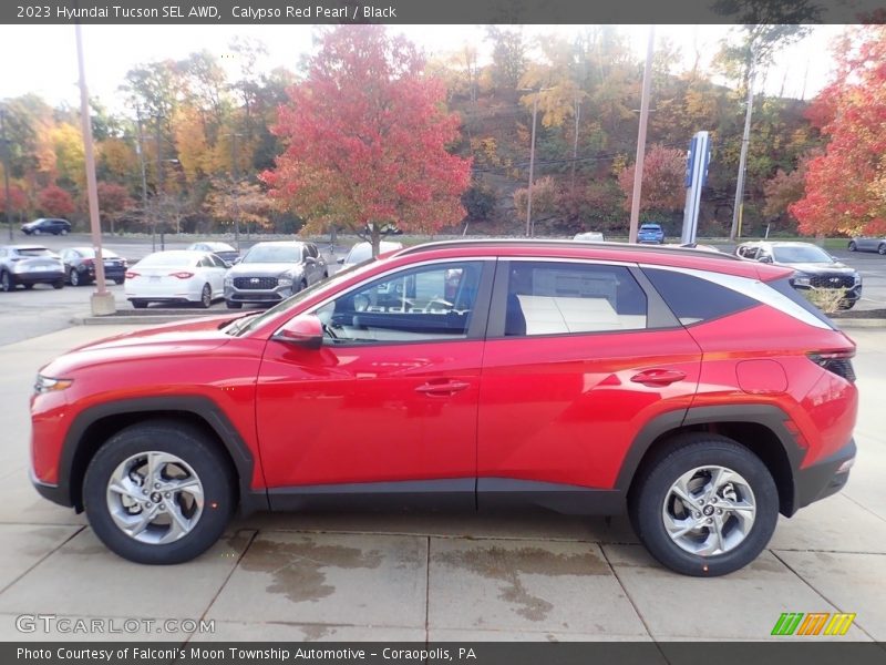  2023 Tucson SEL AWD Calypso Red Pearl