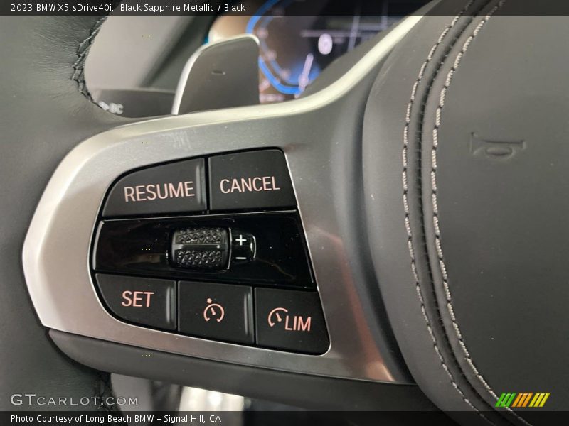 Black Sapphire Metallic / Black 2023 BMW X5 sDrive40i