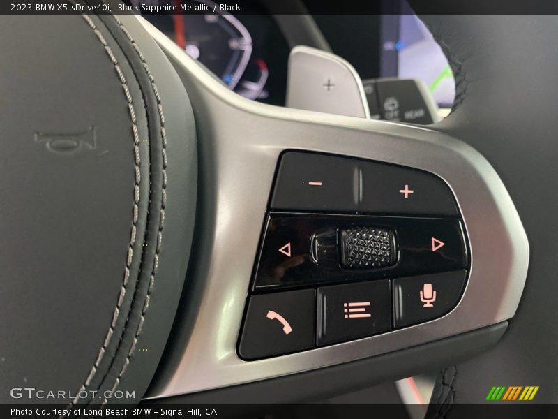 Black Sapphire Metallic / Black 2023 BMW X5 sDrive40i