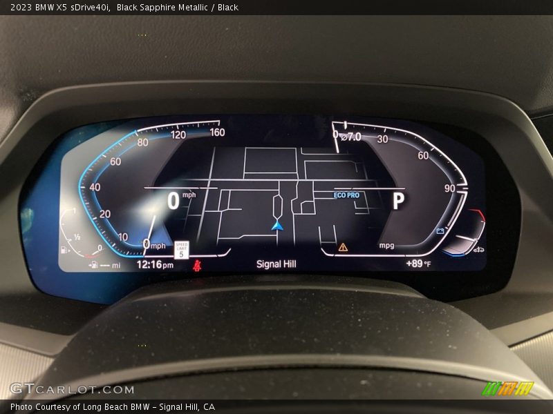 Black Sapphire Metallic / Black 2023 BMW X5 sDrive40i