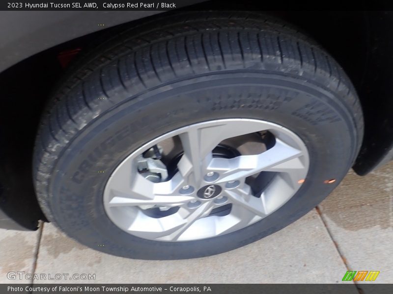 Calypso Red Pearl / Black 2023 Hyundai Tucson SEL AWD