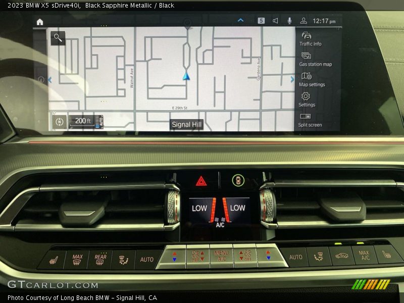 Black Sapphire Metallic / Black 2023 BMW X5 sDrive40i