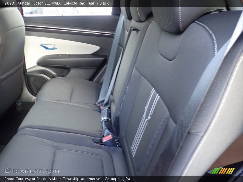 Calypso Red Pearl / Black 2023 Hyundai Tucson SEL AWD