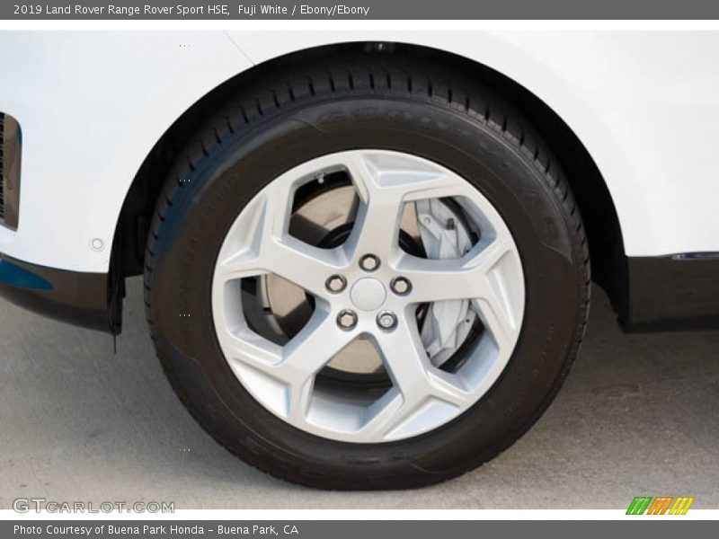 Fuji White / Ebony/Ebony 2019 Land Rover Range Rover Sport HSE