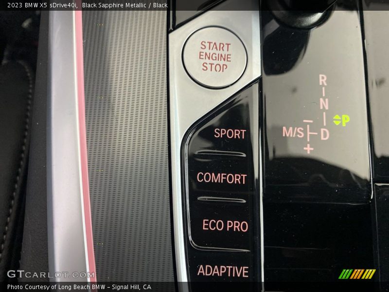 Black Sapphire Metallic / Black 2023 BMW X5 sDrive40i