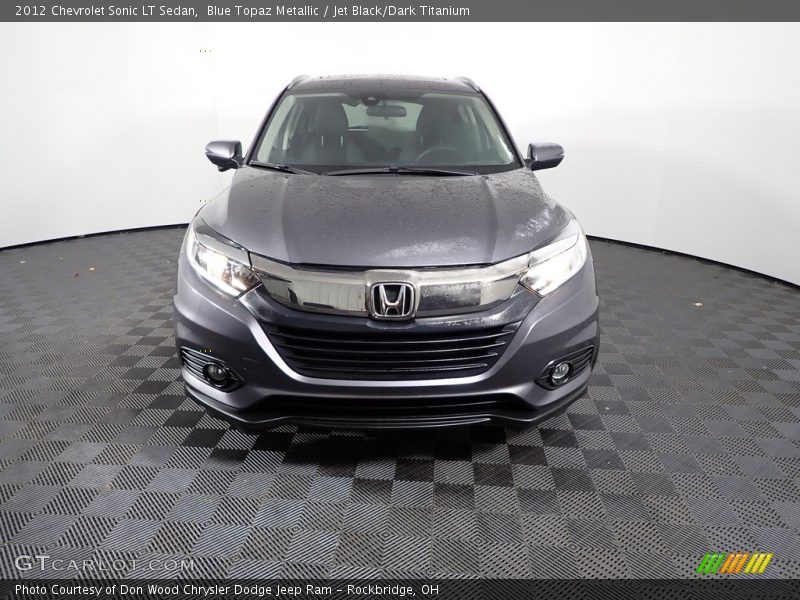 Blue Topaz Metallic / Jet Black/Dark Titanium 2012 Chevrolet Sonic LT Sedan