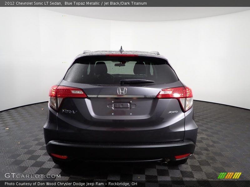 Blue Topaz Metallic / Jet Black/Dark Titanium 2012 Chevrolet Sonic LT Sedan