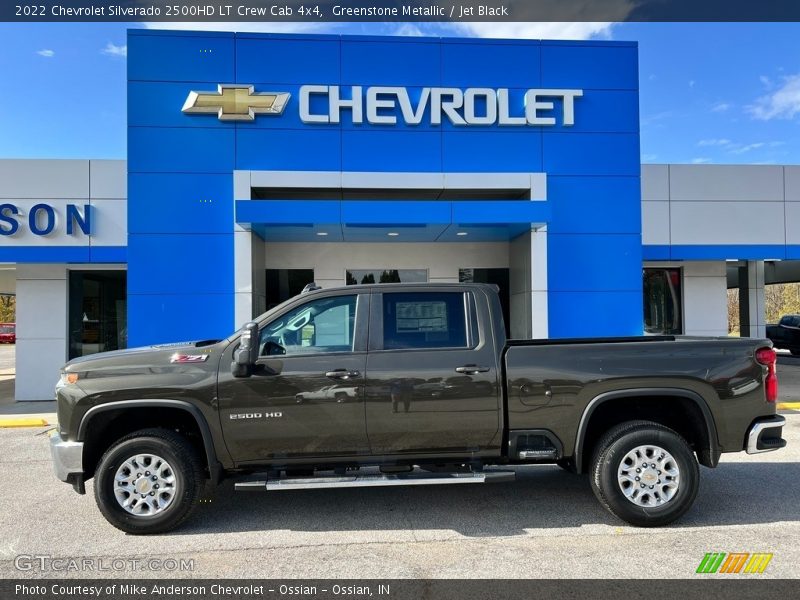  2022 Silverado 2500HD LT Crew Cab 4x4 Greenstone Metallic