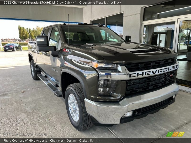 Greenstone Metallic / Jet Black 2022 Chevrolet Silverado 2500HD LT Crew Cab 4x4