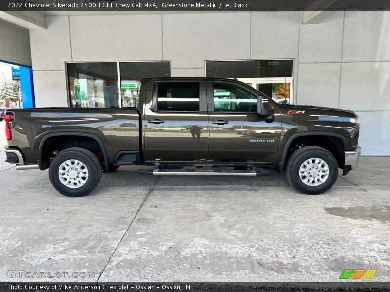 Greenstone Metallic / Jet Black 2022 Chevrolet Silverado 2500HD LT Crew Cab 4x4