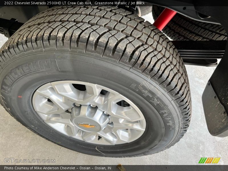Greenstone Metallic / Jet Black 2022 Chevrolet Silverado 2500HD LT Crew Cab 4x4