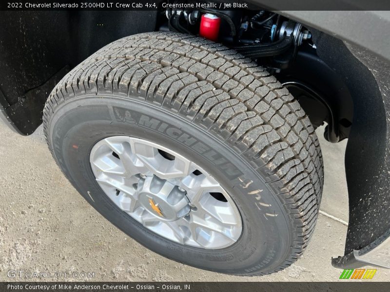 Greenstone Metallic / Jet Black 2022 Chevrolet Silverado 2500HD LT Crew Cab 4x4