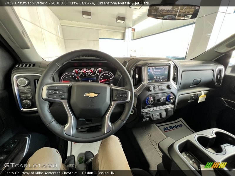 Greenstone Metallic / Jet Black 2022 Chevrolet Silverado 2500HD LT Crew Cab 4x4