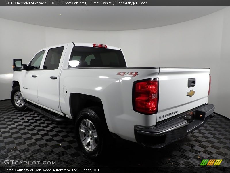 Summit White / Dark Ash/Jet Black 2018 Chevrolet Silverado 1500 LS Crew Cab 4x4