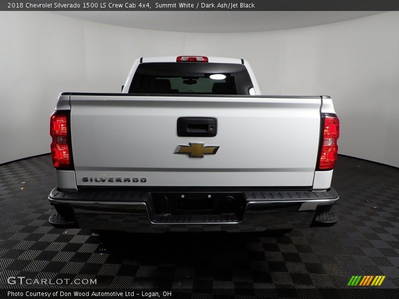 Summit White / Dark Ash/Jet Black 2018 Chevrolet Silverado 1500 LS Crew Cab 4x4