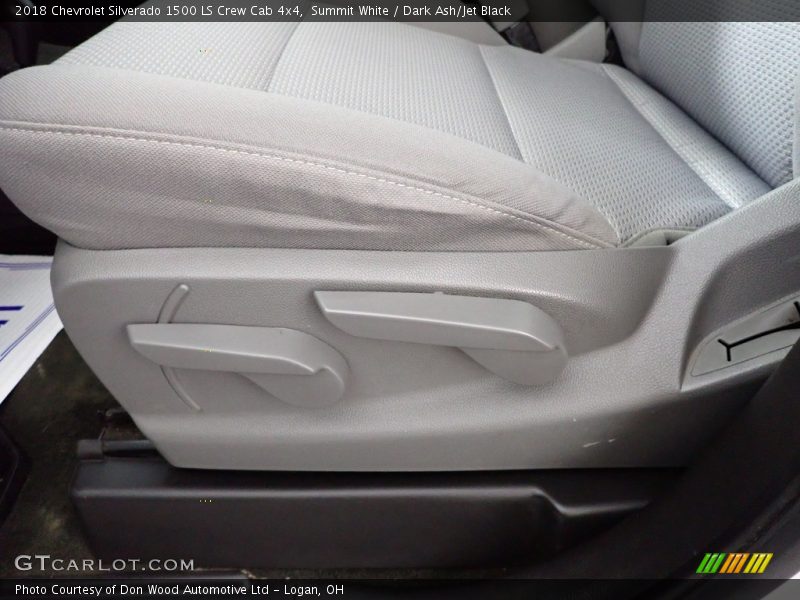 Summit White / Dark Ash/Jet Black 2018 Chevrolet Silverado 1500 LS Crew Cab 4x4