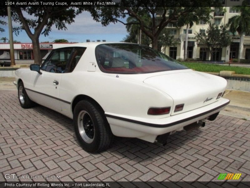  1984 Avanti Touring Coupe Avanti White