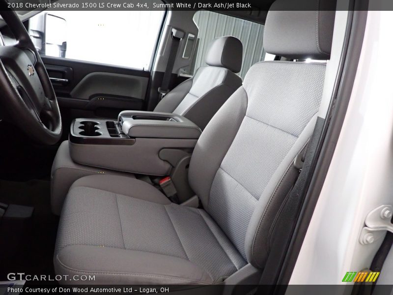 Summit White / Dark Ash/Jet Black 2018 Chevrolet Silverado 1500 LS Crew Cab 4x4