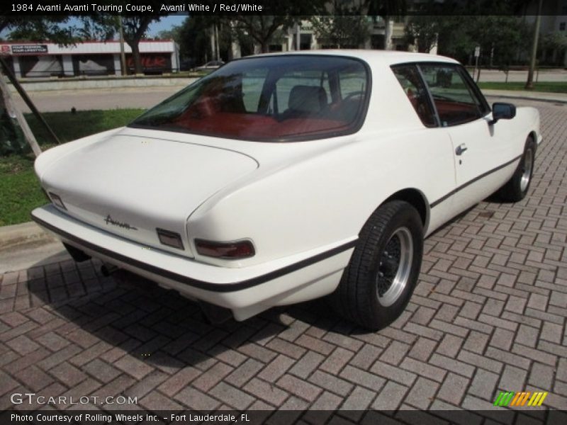Avanti White / Red/White 1984 Avanti Avanti Touring Coupe