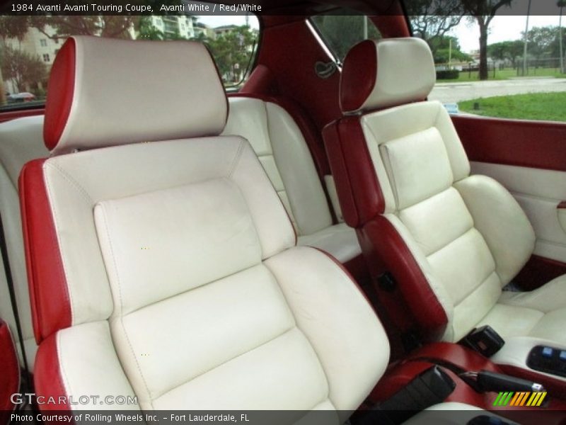 Front Seat of 1984 Avanti Touring Coupe