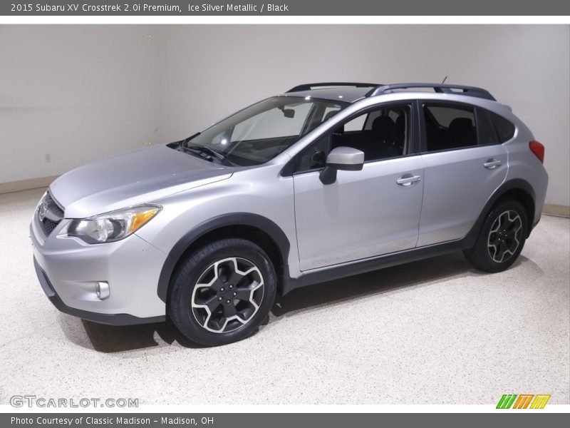 Ice Silver Metallic / Black 2015 Subaru XV Crosstrek 2.0i Premium