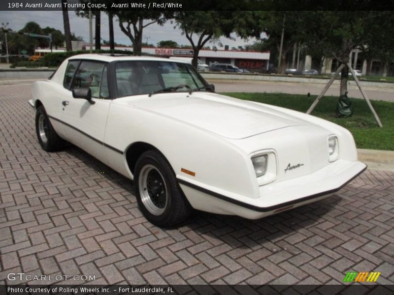 Avanti White / Red/White 1984 Avanti Avanti Touring Coupe