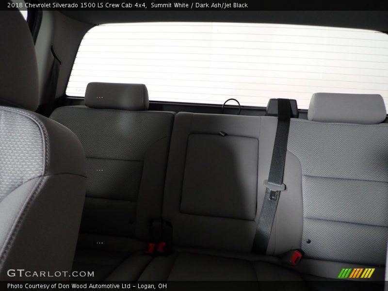 Summit White / Dark Ash/Jet Black 2018 Chevrolet Silverado 1500 LS Crew Cab 4x4