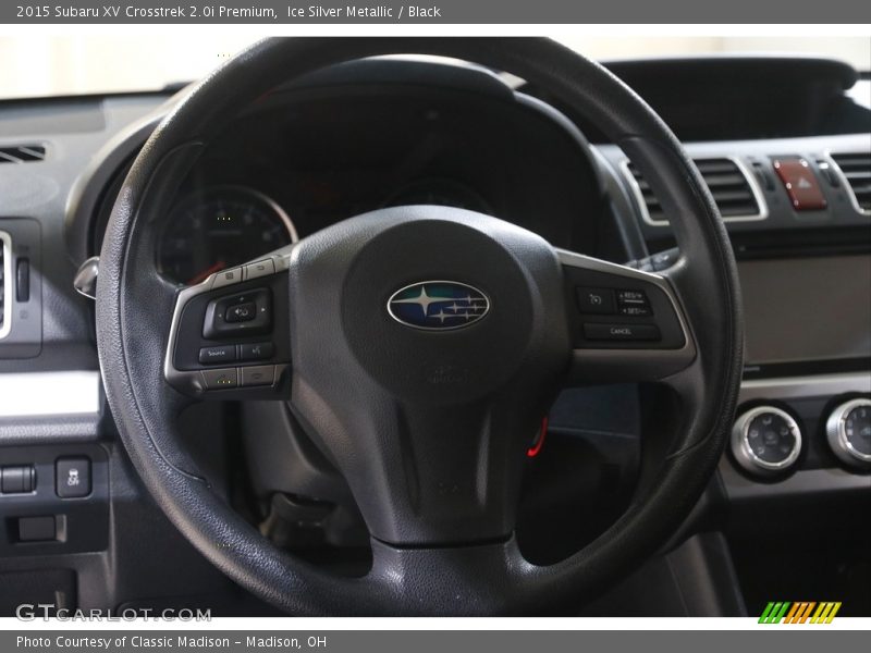 Ice Silver Metallic / Black 2015 Subaru XV Crosstrek 2.0i Premium