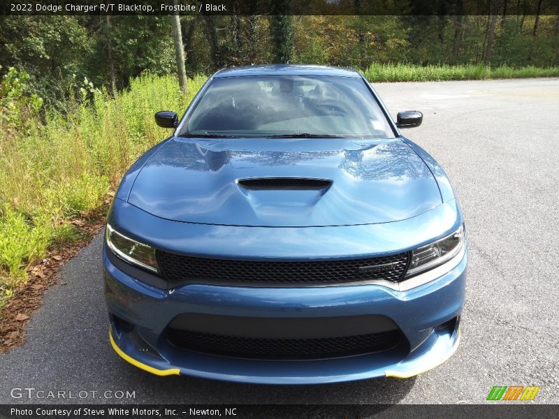 Frostbite / Black 2022 Dodge Charger R/T Blacktop
