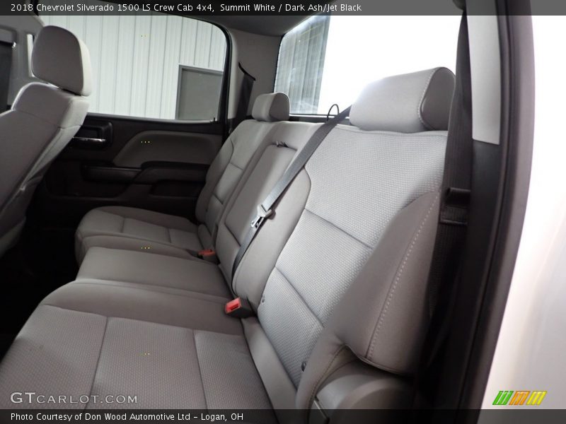 Summit White / Dark Ash/Jet Black 2018 Chevrolet Silverado 1500 LS Crew Cab 4x4