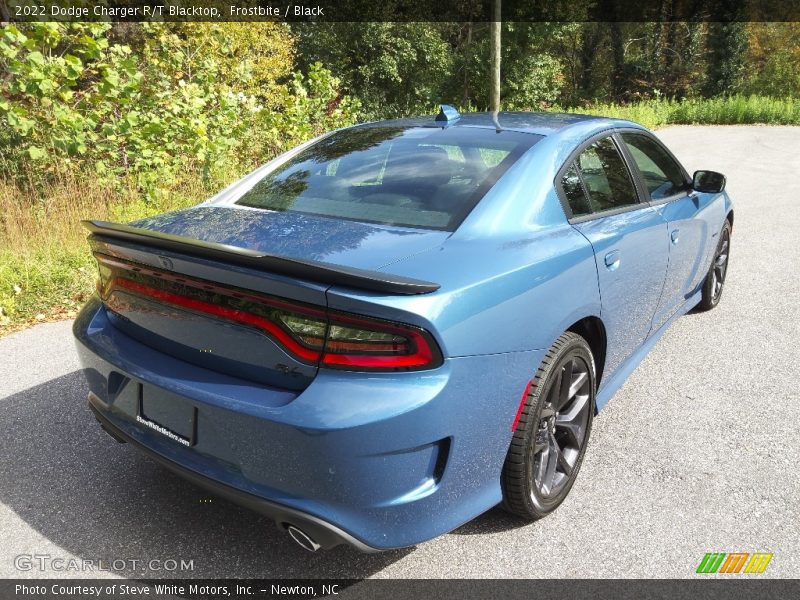 Frostbite / Black 2022 Dodge Charger R/T Blacktop