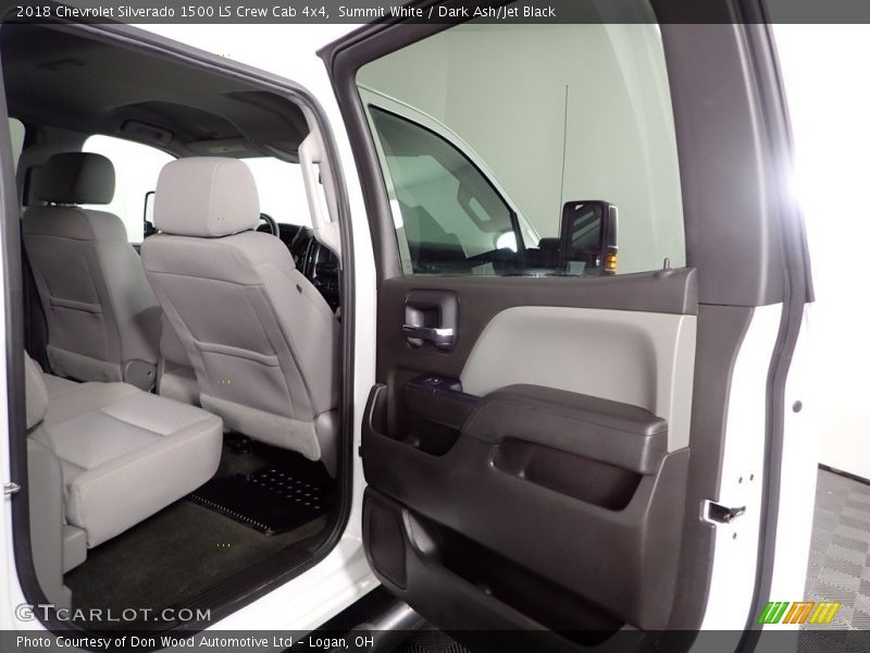 Summit White / Dark Ash/Jet Black 2018 Chevrolet Silverado 1500 LS Crew Cab 4x4