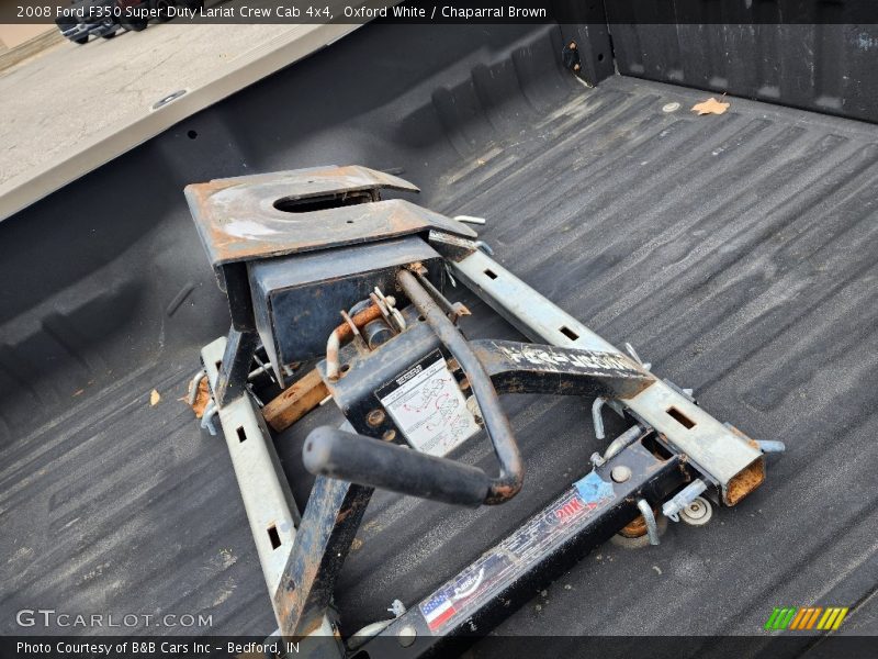 Oxford White / Chaparral Brown 2008 Ford F350 Super Duty Lariat Crew Cab 4x4
