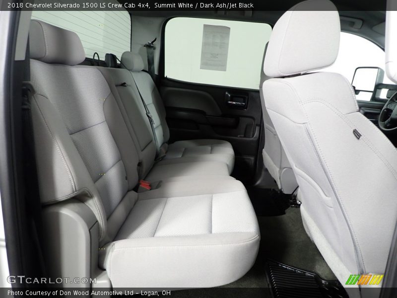 Summit White / Dark Ash/Jet Black 2018 Chevrolet Silverado 1500 LS Crew Cab 4x4