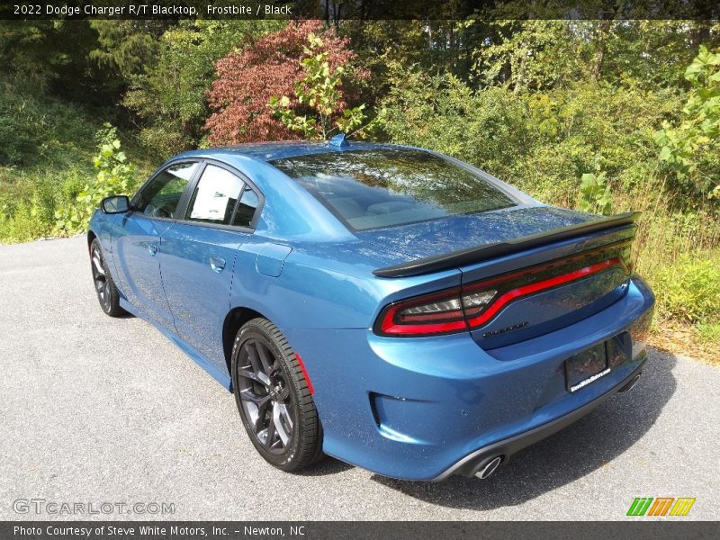Frostbite / Black 2022 Dodge Charger R/T Blacktop