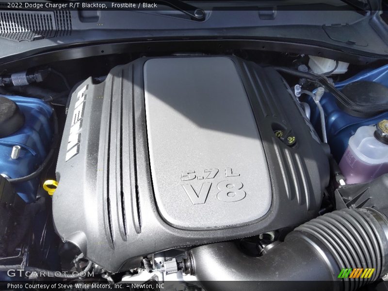 Frostbite / Black 2022 Dodge Charger R/T Blacktop